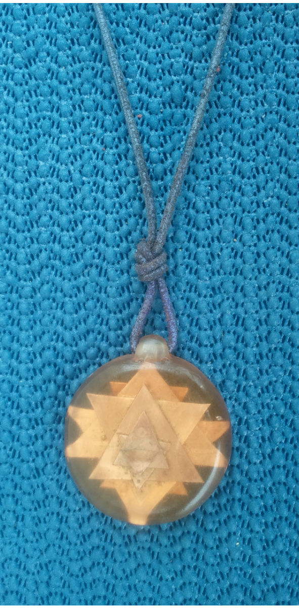 Sri-Yantra-Amulett